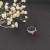 David Yurman Small Pav&Atilde;&copy; Red Diamond Ring