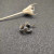 David Yurman 15.6mm Gold and Silver Half Hoop Earrings