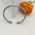 David Yurman 4mm Sterling Silver Deep Blue Sapphire Diamond Bangle Bracelet