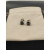 David Yurman 8mm Four-Prong Black Diamond Stud Earrings