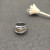 David Yurman Gold and Silver Double Cylinder Cross Ring