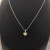David Yurman 17&Atilde;11mm Heart Pav&Atilde;&copy; Diamond Necklace, 1.5mm Chain, 45+5cm Adjustable Length