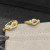 David Yurman Gold-Tone Cable Hoop Earrings