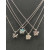 David Yurman 11mm Hexagon Amethyst Diamond Pendant Necklace
