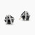 David Yurman 11mm Hexagon Diamond Black Onyx Stud Earrings