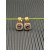 David Yurman Gold Purple Pav&Atilde;&copy; Square Cable Drop Earrings
