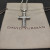 David Yurman Double Twist Cross Pendant Necklace with Black Diamonds, 3mm Chain, Length 50+5cm / 60+5cm