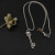 David Yurman Cable Chain Key Pendant Necklace with Sculpted End Cap