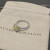 David Yurman Four-Prong Square Yellow Diamond Ring