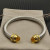 David Yurman 7mm Gold Yellow Diamond Head Gemstone Bracelet, Fits Wrist Sizes 16&acirc;20cm