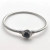 David Yurman 3mm Cable Classic Four-Point Black Diamond Cuff Bracelet