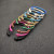 David Yurman 5mm Beige Colorful Enamel Cuff Bracelet, Fits Wrist Size 16cm - 20cm