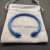 David Yurman 5mm Deep Blue Colorful Enamel Cuff Bracelet, Fits Wrist Size 16cm - 20cm