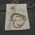 David Yurman 38mm Gold and Silver Double Heart Necklace
