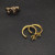 David Yurman Cable Pav&Atilde;&copy; Diamond Gold Hoop Earrings