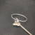 David Yurman 3mm Cable Classic Four-Point White Agate Diamond Cuff Bracele
