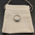 David Yurman 10mm Sterling Silver Pav&Atilde;&copy; White Diamond &acirc;New York Light&acirc; Ring