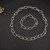 David Yurman Silver and Gold Madison Chain Necklace