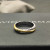 David Yurman Gold and Silver Cable Twist Crossover Ring