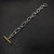 David Yurman Cable Twist Gold and Silver Rotating Clasp Bracelet, Length 21cm
