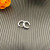 David Yurman Sterling Silver White Diamond Renaissance Cable Earrings