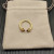 David Yurman 2.3mm Gold Renaissance Carnelian Pav&Atilde;&copy; Diamond Ring