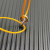 David Yurman Yellow Double Ring Nylon Cord Bracelet