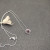 David Yurman 7mm Cable Twist Square Purple Diamond Pendant Necklace, 1.5mm Chain, Length 45cm + 5cm