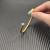 David Yurman 6mm Gold Turquoise Cable Cuff Bracelet