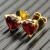 David Yurman 8mm Ruby Heart Stud Earrings