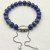 David Yurman 8mm Stretch Lapis Lazuli Bracelet