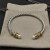 David Yurman 4mm Pearl Cable Cuff Bracelet