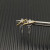 David Yurman Gold and Silver 38.2mm Petite Chain Link Earrings