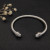 David Yurman 5mm Half-Pav&Atilde;&copy; Cable Cuff Bracelet White Diamonds
