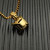 David Yurman 11mm Four-Prong Black Pav&Atilde;&copy; Diamond Necklace