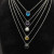 David Yurman 8mm Purple Gemstone Four-Prong Pendant Necklace