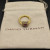 David Yurman Gold Square Purple Diamond Ring