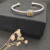 David Yurman 4mm Square Pav&Atilde;&copy; Cable Bracelet with Yellow Diamonds