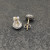 David Yurman 8.6mm Round Silver Pav&Atilde;&copy; Diamond Stud Earrings