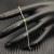 David Yurman 4mm Sterling Silver Single Stone Green Diamond Bracelet