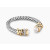 David Yurman Pearl Twisted Cable Wrap Ring