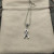 David Yurman Cable Twist Ribbon Pink Ceramic Pendant Necklace, Pendant Size 24.4 x 6.7mm, 1.5mm Chain, Length 45cm + 5cm