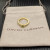 David Yurman Gold 2.8mm Petite Cable Green Pav&Atilde;&copy; Diamond Ring