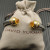 David Yurman 7mm Gold Yellow Diamond Head Gemstone Bracelet, Fits Wrist Sizes 16&acirc;20cm
