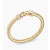 David Yurman Gold-Tone 7mm Diamond Hook Head Cuff Bracelet