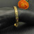 David Yurman 8mm Gold Pav&Atilde;&copy; Blue Diamond Renaissance Band Bracelet