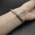David Yurman 6.2mm Sterling Silver X-Pattern Pav&Atilde;&copy; Wave Cuff Bracelet