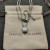 David Yurman 14mm Silver Four-Prong Pav&Atilde;&copy; Diamond Necklace, 2mm Chain, 45+5cm Adjustable Length