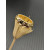 David Yurman Renaissance Gemstone Band Ring with White Diamond Accent