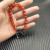 David Yurman 8mm Stretch Red Agate Bracelet